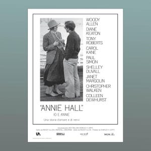 Film Poster Re-Edition Annie Hall - Woody Allen