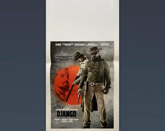 Originalplakat für Django Unchained – Quentin Tarantino – 33 x 70 CM