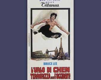 Original  Movie poster "The Way of the Dragon" Bruce Lee - 1973 - 33x70 CM