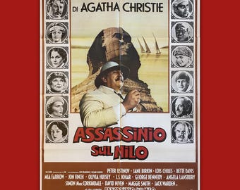 Original Movie Poster Death on the Nile - Agatha Cristie - 1978 -  100X140 CM