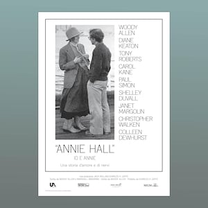 Film Poster Re-edition Annie Hall - Woody Allen - 70x100 CM