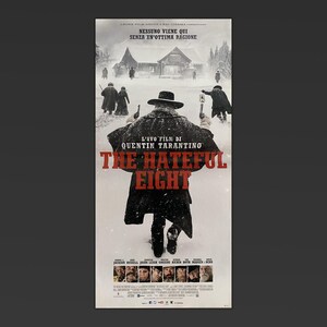 Original Movie Poster The Hateful Eight - Quentin Tarantino - 33X70 CM