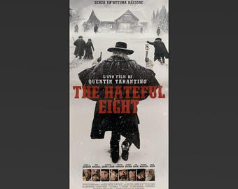 The Hateful Eight Original Poster - Quentin Tarantino - 33 x 70 CM