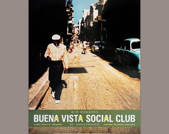 Film Poster Buena Vista Social Club - Wim Wenders  - Special Edition