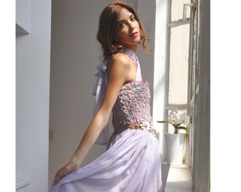 rapunzel inspired prom dress