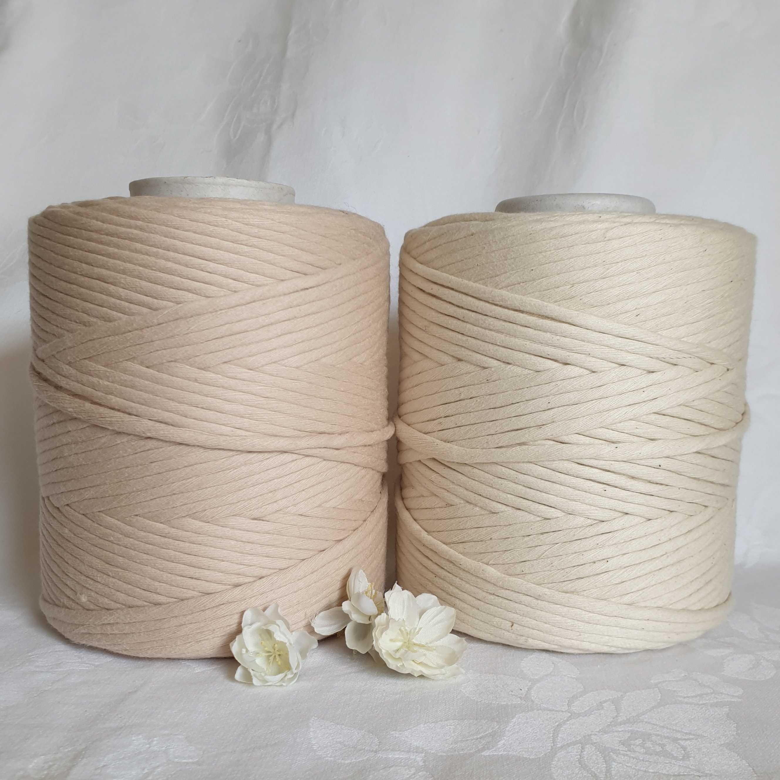 100 Pure DELUXE Cotton String 5 mm 1 ply 1 Kg. Etsy
