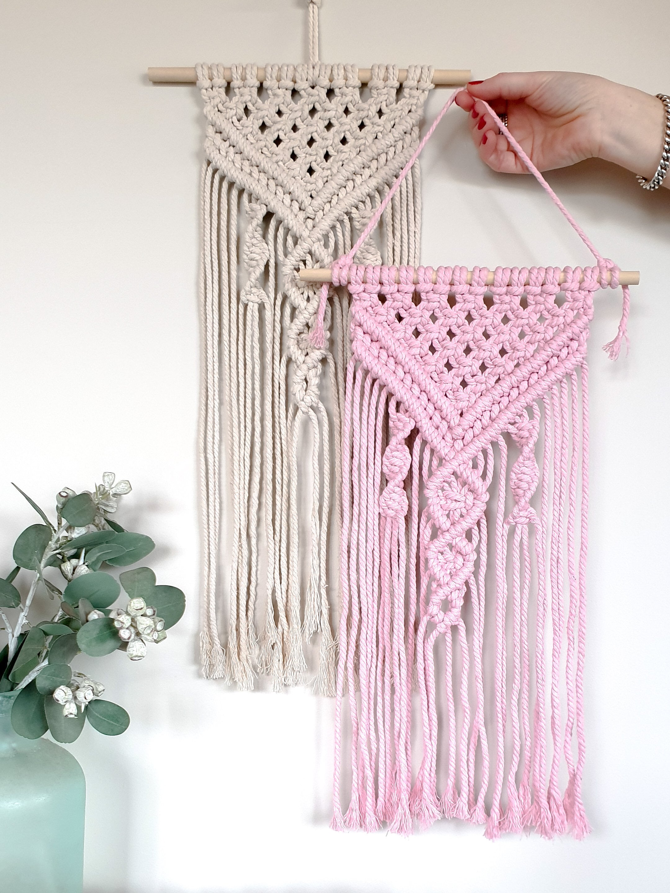 Macrame DIY KIT Wall Hanging Kitbeginner RILEY Craft Etsy
