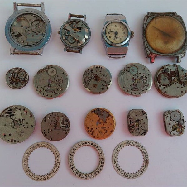 Mechanismus Uhrwerk Uhrenteile Uhrwerke Zahnräder Metallzahnräder Zahnräder Vintage Teile Uhr für Steampunk Uhr Handwerk Ukraine Verkäufer