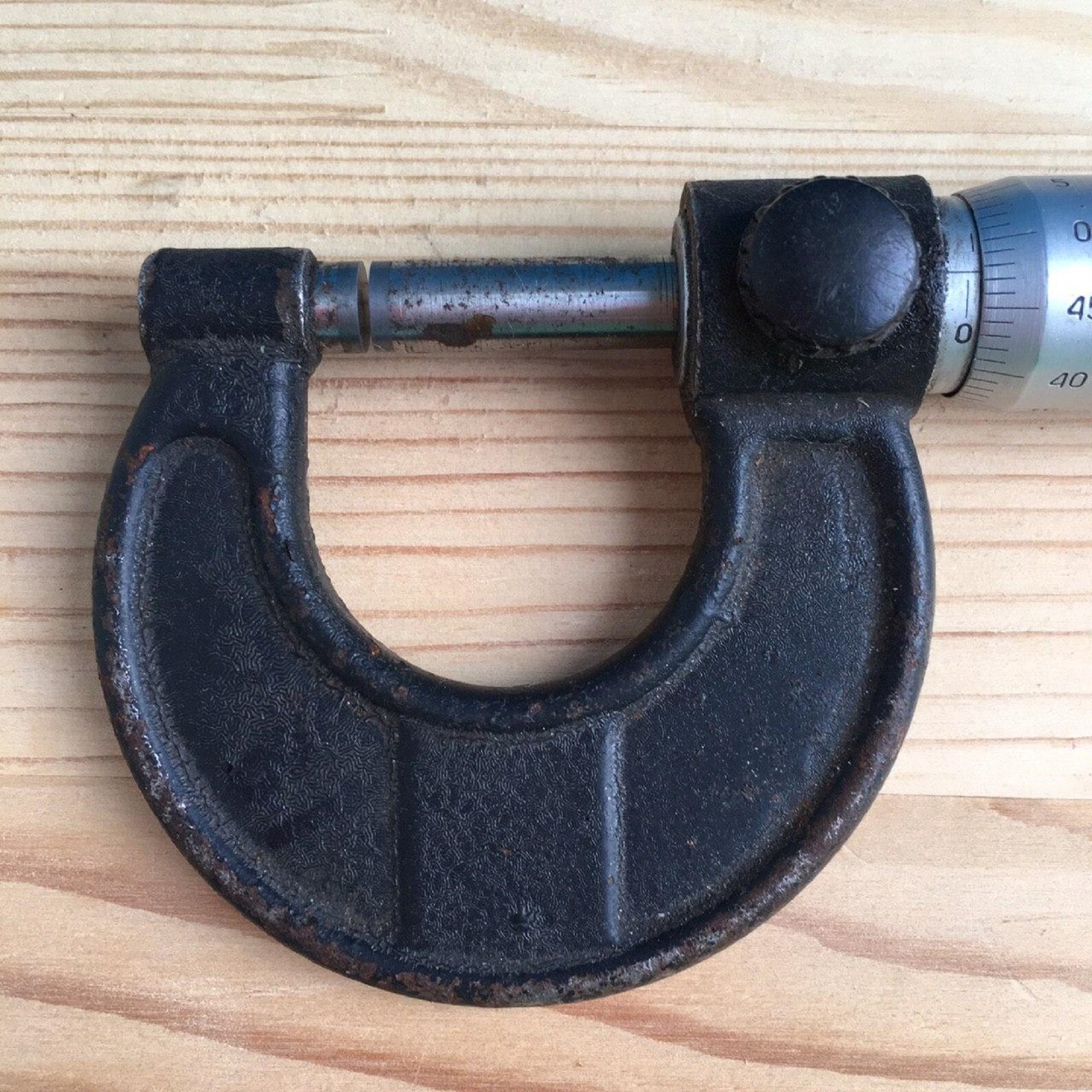 Vintage Russian micrometer 025mm Working condition Made in Etsy