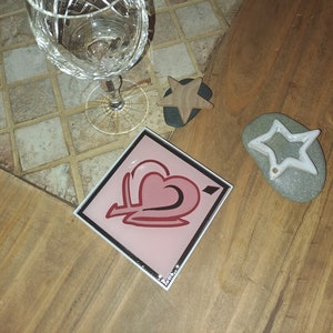 Valentinstag Untersetzer