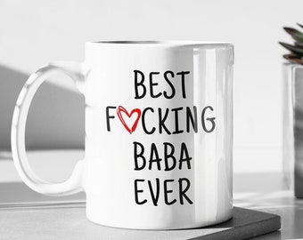 Baba Gifts, Baba Mug, Best Baba Ever, Fathers Day Gift, Funny Baba Gift, Baba Birthday Gift, Baba Christmas, Gift for Baba, Baba Coffee Mug
