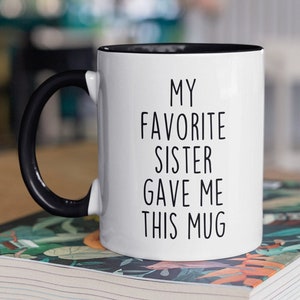 Gift for brother from sister, brother of bride, gift for men, brother gift idea, funny brother mug, best brother ever, brother gifts