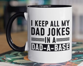 Dad Jokes Mug: Funny Father's Day Coffee Cup Gift