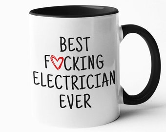 Electrician Gifts, Electrician Mug Cup, Electrician Present, Electrician Christmas, Gift for Electrician, Gifts for Men, Gifts for Women