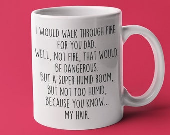 awesome personalised name mug coaster R-Z funny gift for him dad son birthday