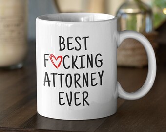 Attorney Gift, Attorney Mug Cup, Gift for Women, Attorney Gift Men, Attorney Gift Funny, Best Attorney Present, Gift for Attorney Christmas