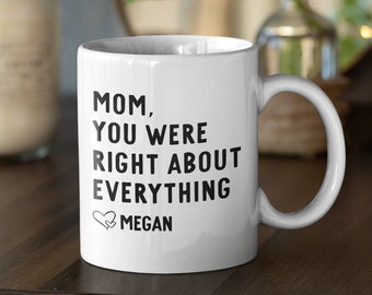 Mom gifts from daughter mothers day gift idea mom coffee mug mom tea cup gift for mom personalized customized mother gifts funny christmas