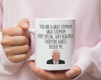 Funny Stepmom Gift: High Gloss Ceramic Mug
