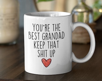 Funny Grandad Coffee Mug, Novelty Gift