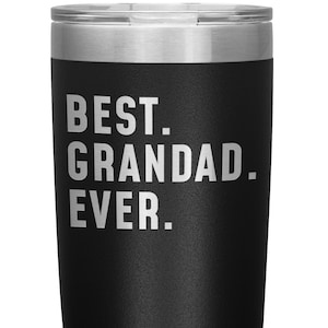 Best Grandad Ever Coffee Travel Mug Best Grandad Gift Father&#39;s Day Gift for Grandad Coffee Cup Grandad Birthday Grandad Christmas Gift Idea