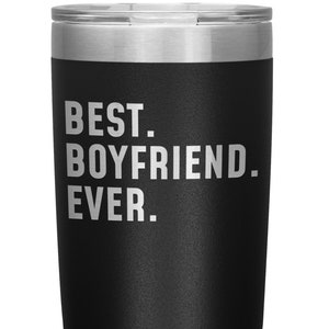 Best Boyfriend Ever Gift Coffee Travel Mug Best Boyfriend Gift Birthday Gift Idea for Boyfriend Coffee Cup Boyfriend Christmas Valentine&#39;s