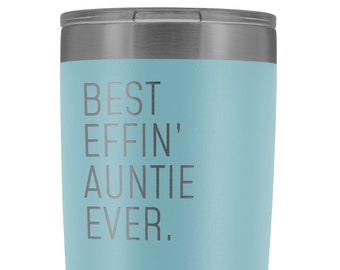 Auntie gifts, funny aunt gift, aunt tumbler, aunt gift idea, aunt birthday gift, best aunt gift for aunt custom tumbler, gift from sister