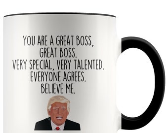 Personalized Boss Gifts, Funny Boss Gifts, Boss Christmas Gift, Gift for Boss, Boss Birthday, Boss Gag Gift, best boss mug, boss coffee mug
