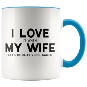 Husband Gifts, Gift for Husband, Video Games, Gamer Husband, Gamer Coffee Mug, Video Game Birthday, Anniversary Gift for Him, Gift from Wife