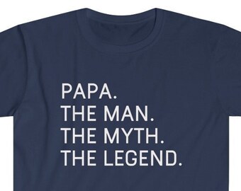 Gift for Papa Gift Idea Papa Christmas Gift Papa Birthday Gift Funny Papa Gift Fathers Day Gift New Papa Gift Papa Tshirt Papa Mens T-Shirt