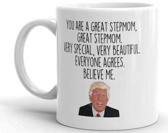 Funny Stepmom Coffee Mug, Novelty Gift