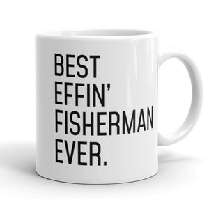 Fishing gifts for men, gifts for dad, gifts for boyfriend, gift for fisherman, fishing gift idea, fishing mug, fisherman gifts for him