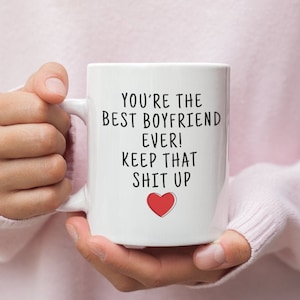 Personalized Gift for Him, Gift for boyfriend gift, boyfriend mug, gift for bf, boyfriend gift idea, best boyfriend ever, bf coffee mug