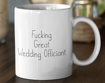 Officiant Gift, Officiant Gift Idea, Officiant Proposal, Officiant Mug, Officiant Thank you, Officiant Wedding Gift, Thank You Officiant