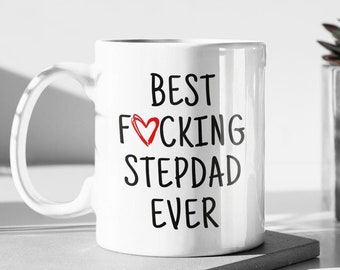 Tasse Personnalisée "Step Dad, Mais Le Papa Qui A Fait Les Progrès" - Cadeau