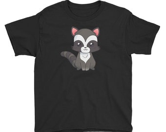 Boys raccoon shirt | Etsy