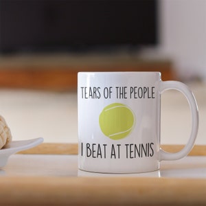 Tennis Gifts Tennis Mug Tennis Gifts for Women Tennis Gifts for Men Tennis Coach Gift Tennis Gift Ideas Tennis Coffee Mug Tennis Captain image 3