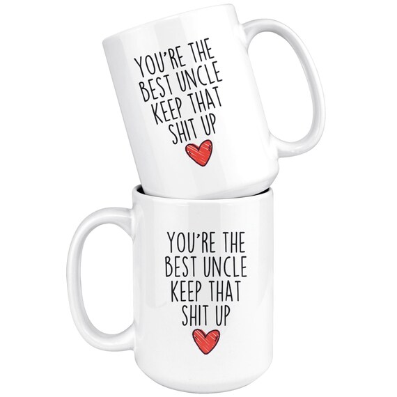 Tazza Mug in Ceramica Zio - Idea Regalo per Compleanno o Natale - Se