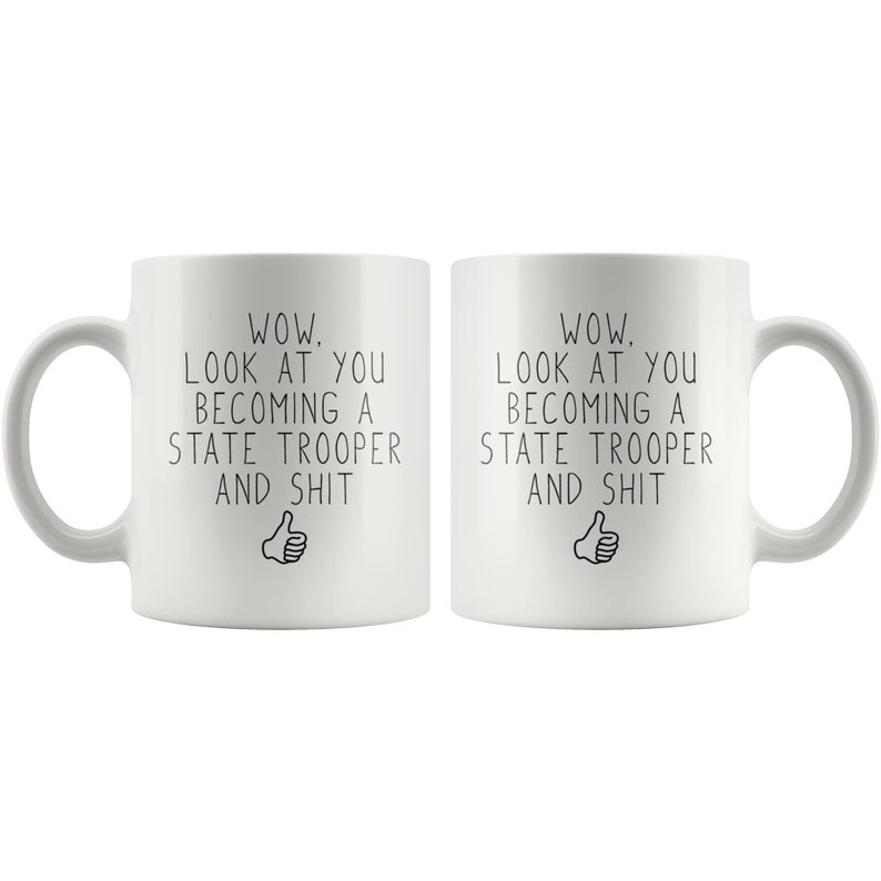 State Trooper Graduation Gift Future State Trooper State Etsy