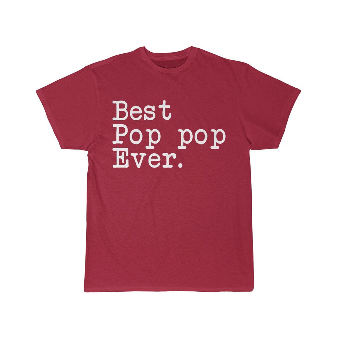 Best Pop Pop Ever TShirt Best Dad Gift Father's Day Gift Etsy