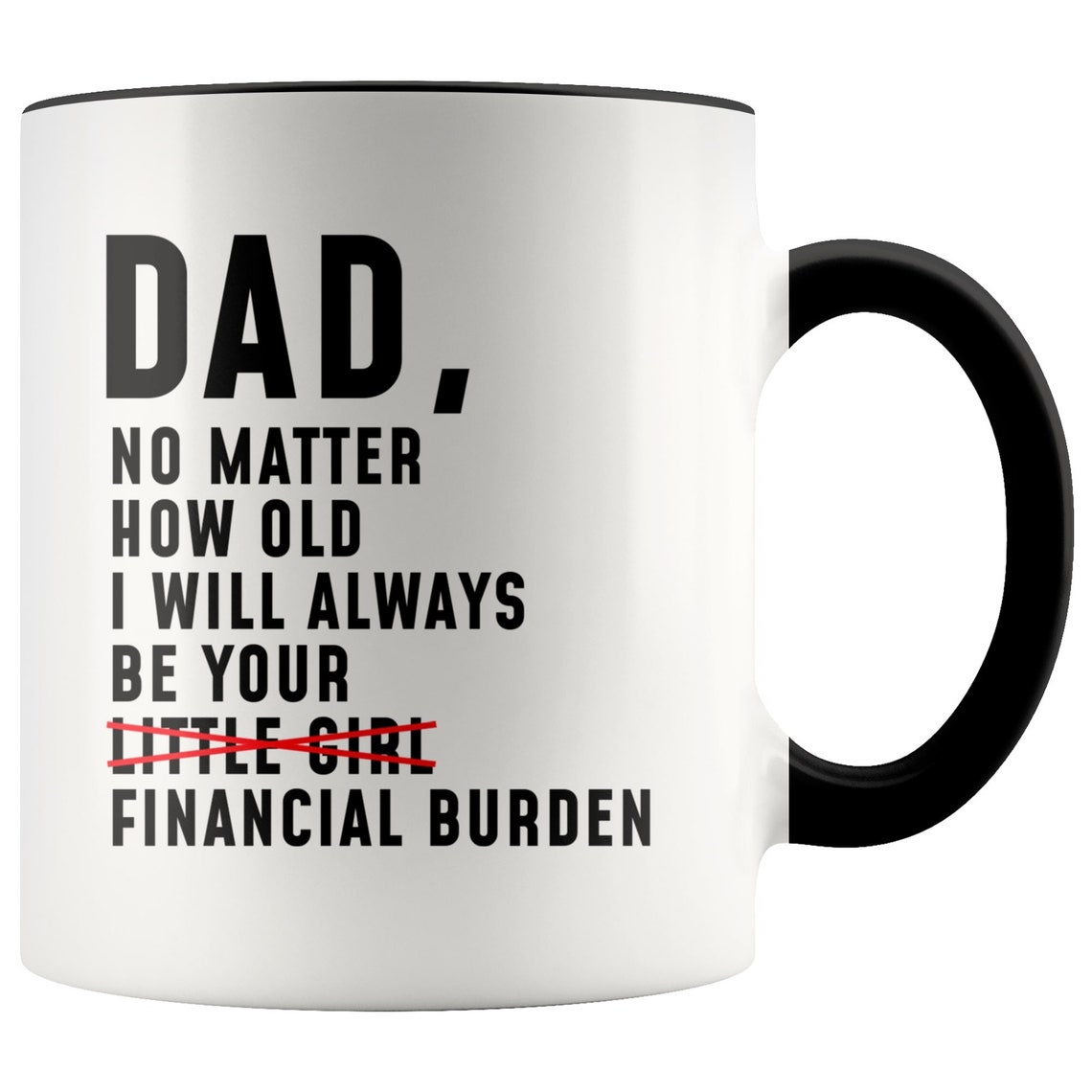 Dad Gift From Daughter Christmas Funny Dad Gifts Dad Gift Idea | Etsy