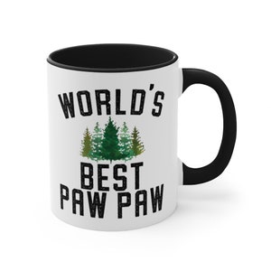 Paw Paw Gifts World&#39;s Best Paw Paw Gift for Paw Paw Christmas Gift Best Paw Paw Present Paw Paw Birthday Gift Paw Paw Coffee Mug Fathers Day