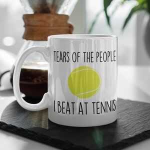 Tennis Cadeaus Tennis Mok Tennis Cadeaus voor Vrouwen Tennis Cadeaus voor Mannen Tennis Coach Cadeau Tennis Cadeau Ideeën Tennis Koffiemok Tennis Kapitein afbeelding 2