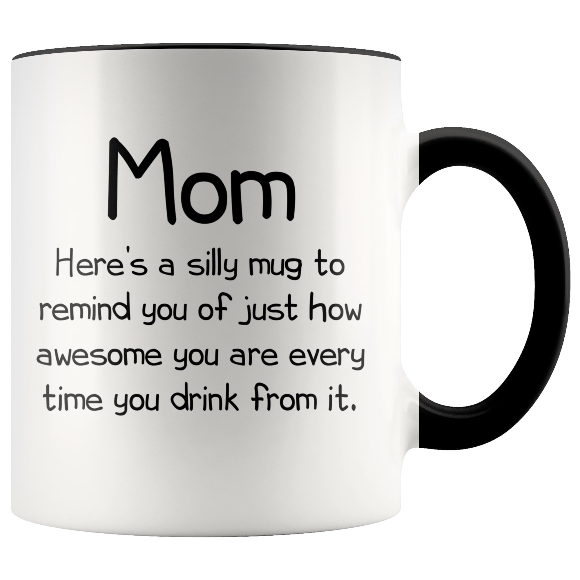Gifts for Mom, My Nickname Is Mom Funny Coffee Mug, Mom Christmas