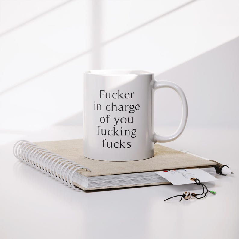 Funny Boss Ceramic Coffee Mug, Office Gag Gift image 2