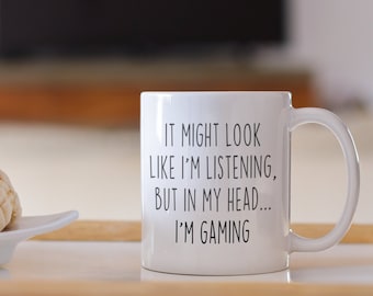 Funny Gamer Coffee Mug: Sarcastic Video Gaming Gift