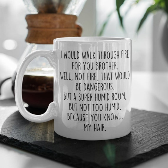 Funny Brother Coffee Mug: Humorous Sibling Gift - Etsy