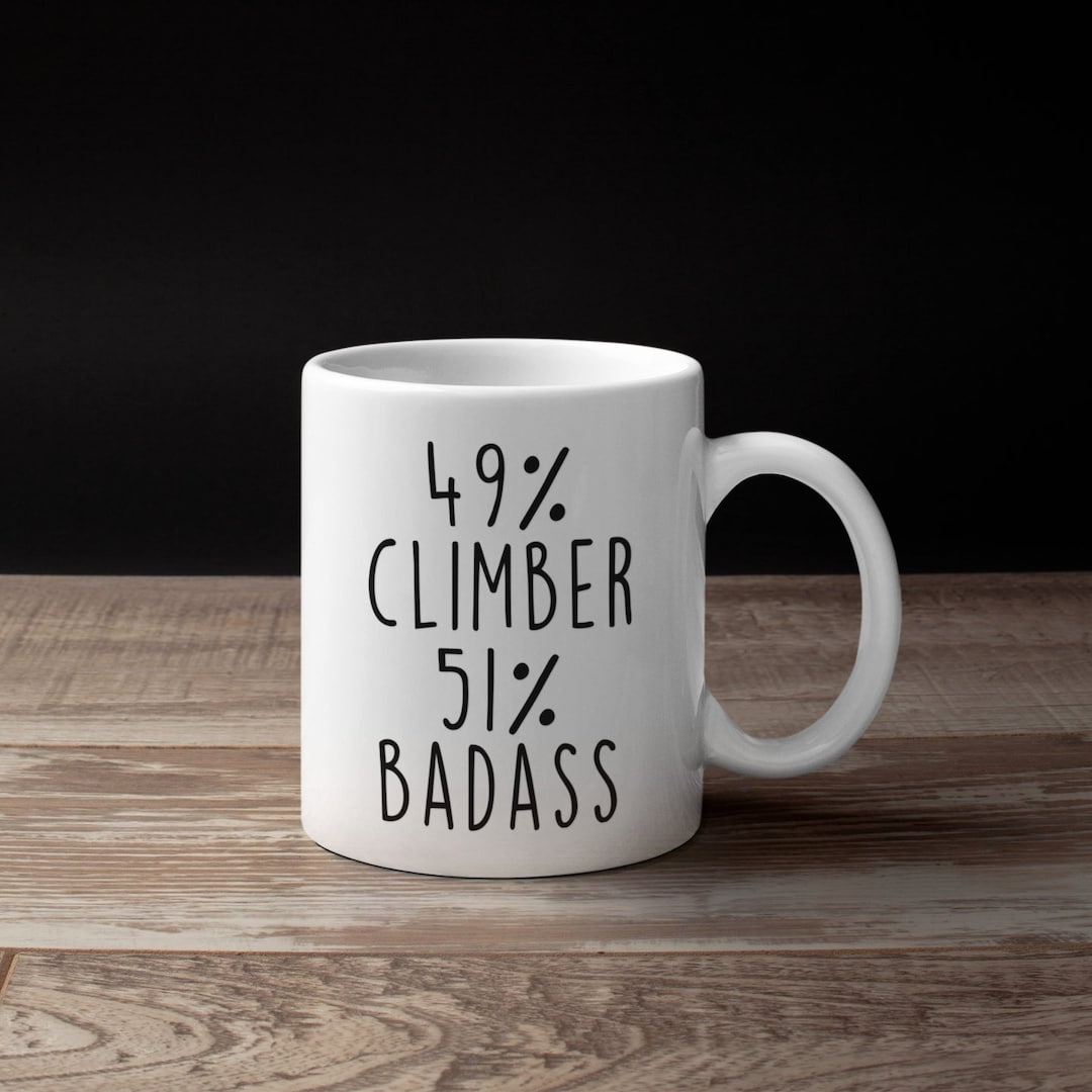 Climbing Mug, Climber Mug, Gift for Climber, Climbing Gift, Climber