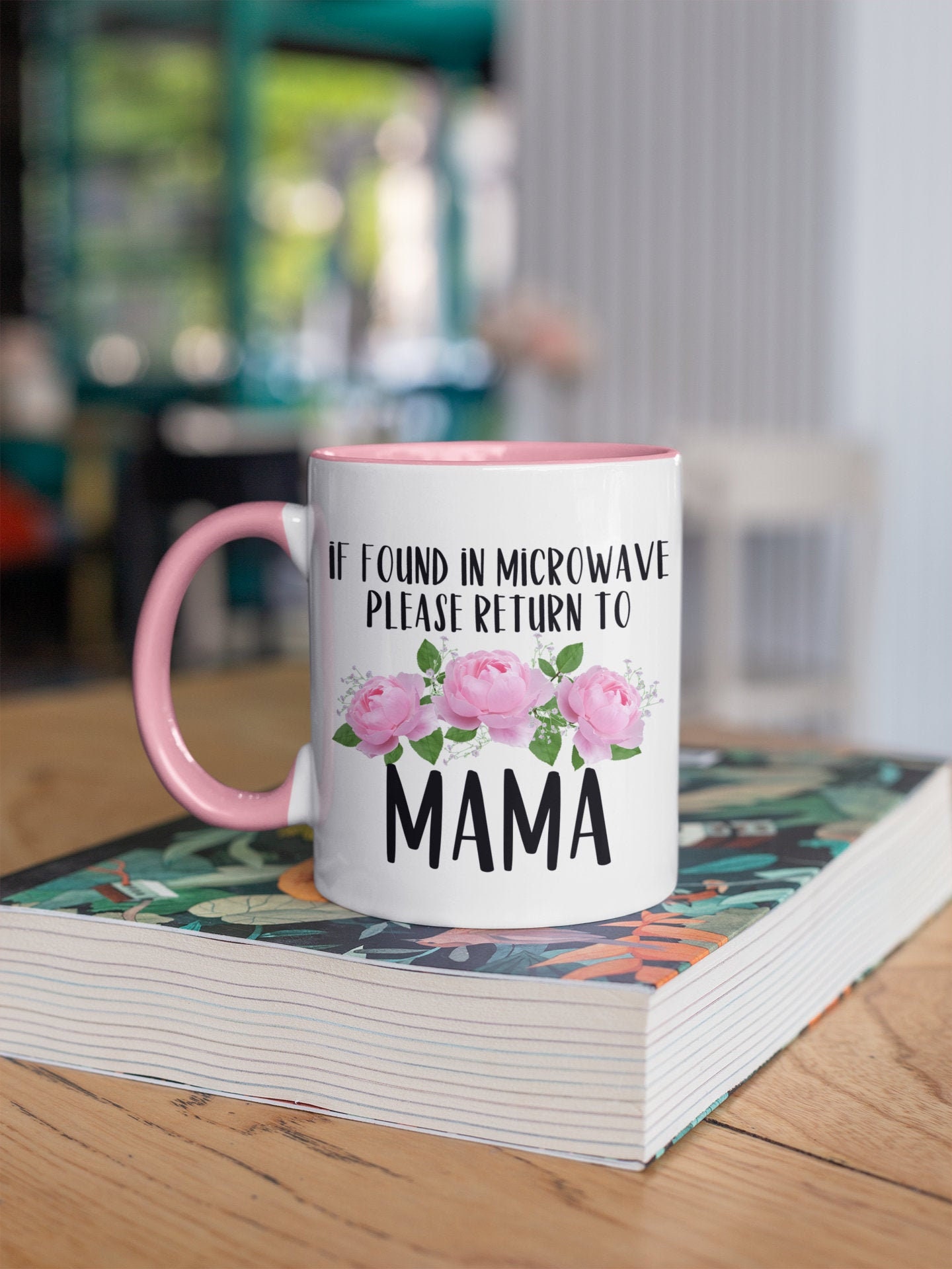 Tazza con schirif, tazza da caffè, regalo per mamma, compleanno