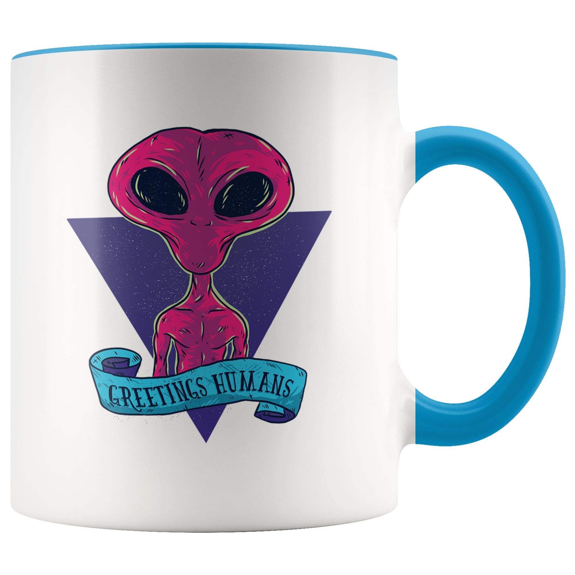 Alien Gifts Alien Mug Greetings Humans Geek Gifts Women Etsy