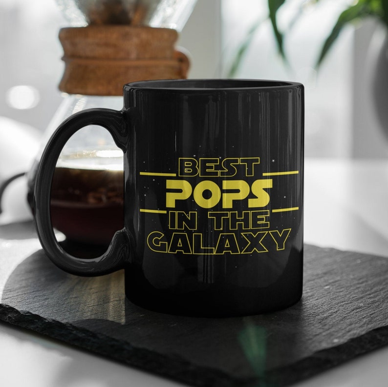 Pops Gifts Best Pops in the Galaxy Funny Pops Gifts Pops Mug Etsy